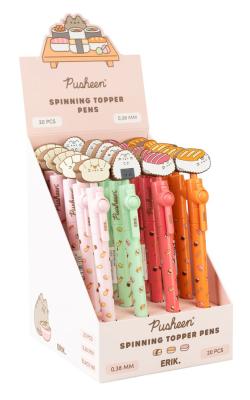 Pusheen Sushi Roll Rotating Topper Pen