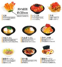 Food Miniature Figure and Magnet (Blind Pack)