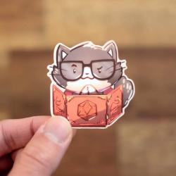 Die Cut Sticker Dungeon Master - Tuxedo