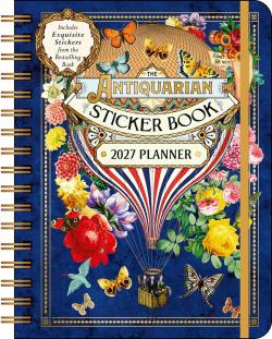The Antiquarian Sticker Book 2027 Monthly/Weekly Planner Calendar
