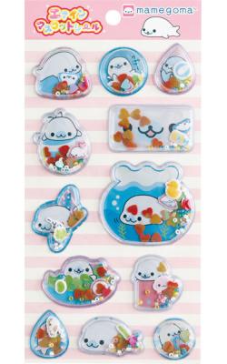 San-X Stickers: Air Mascot Mamegoma