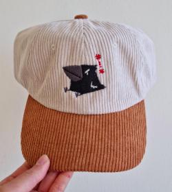 Corduroy Cap Two Colors - Angry Crow