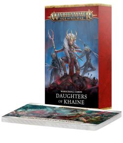 Daughters of Khaine Warscroll Cards