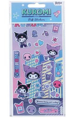 Kuromi Pop 
Puff Stickers
