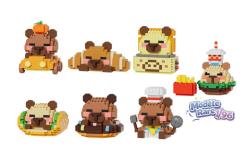 Capybara Bakery Mystery Building Blocks Kit: 200-340 pcs (Blind Pack)