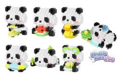Panda Pals Mystery Building Blocks Kit: 180-225 pcs (Blind Pack)