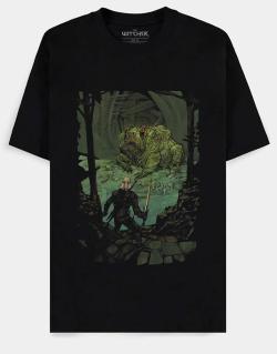 The Witcher: The Toad Prince Men's Short Sleeved T-shirt (Large)