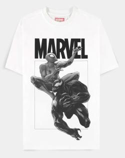 Spider-Man & Venom Short Sleeved T-shirt (Large)