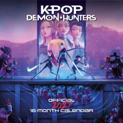 K-Pop Demon Hunters 2027 Official 16-Month Wall Calendar