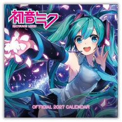 Hatsune Miku 2027 Wall Calendar
