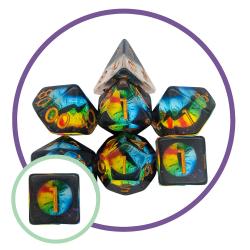 Dice Set - Dragon Eye Thunder