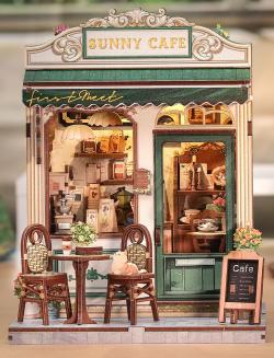 Sunny Café (Miniature/Book Nook)