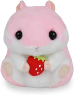 Plush Small: Momo-chan w/ Strawberry