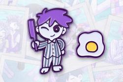 Hero & Egg Pin Set