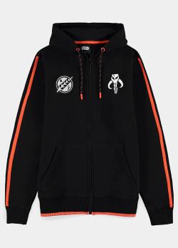 Boba Fett Stripe Zipper Hoodie (Small)
