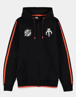 Boba Fett Stripe Zipper Hoodie (Large)