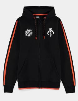 Boba Fett Stripe Zipper Hoodie (X-Large)