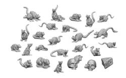 Resin Small Rats