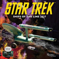 Star Trek Ships of the Line 2027 Wall Calendar