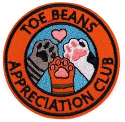 Toe Beans Appreciation Club Patch