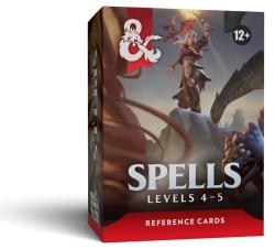 D&D Reference Cards: Spells (Levels 4-5)