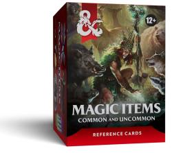 D&D Reference Cards: Magic Items (Common and Uncommon)
