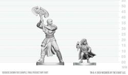 Goliath Barbarian & Halfling Rogue