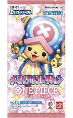 One Piece TCG: EB01 Memorial Collection Extra Booster Pack - Japansk