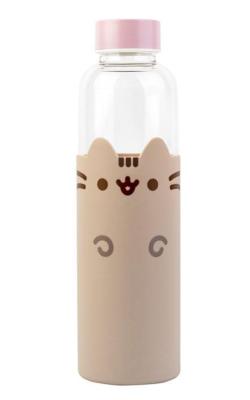 Pusheen Glass Water Bottle 500 ml