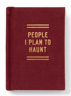 People I Plan To Haunt Tiny Diary