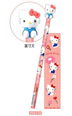 2B Pencil w/ Hello Kitty Mascot Topper