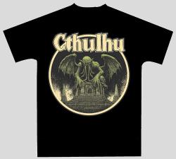 Cthulhu On Building T-shirt (XX-Large)