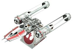 Zorii's Y-Wing Fighter Metal Model Kit (Metal Earth)