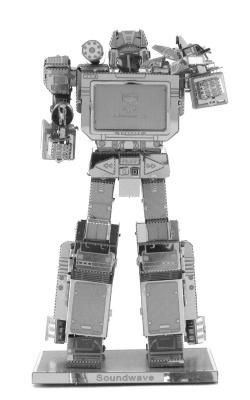 Soundwave Metal Model Kit (Metal Earth)