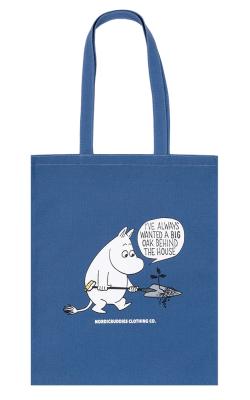 Moomintroll Gardening Tote Bag Blue