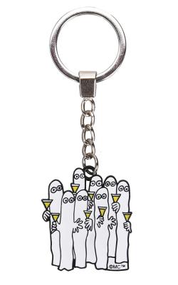 Hattifatteners Party Keychain