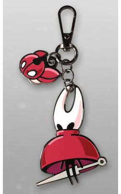 Silksong Drifting Hornet Keychain