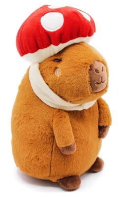 Capybara Mushroom Plush Figure 23 cm