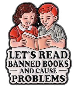 Read Banned Books Pin