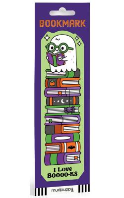 I Love BOOOO-KS Ghost Bookmark