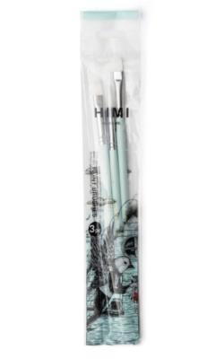 HIMI Brush Set of 3 - Green Edition