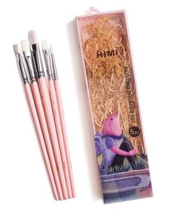 HIMI Brush Set of 5 - Pink Edition