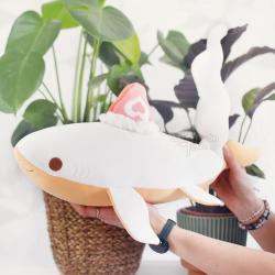 Siv The Strawberry Shortcake Shark Plush 65 cm