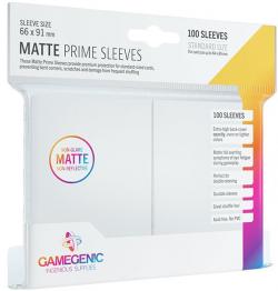 Matte Prime Sleeves White 66x91 mm